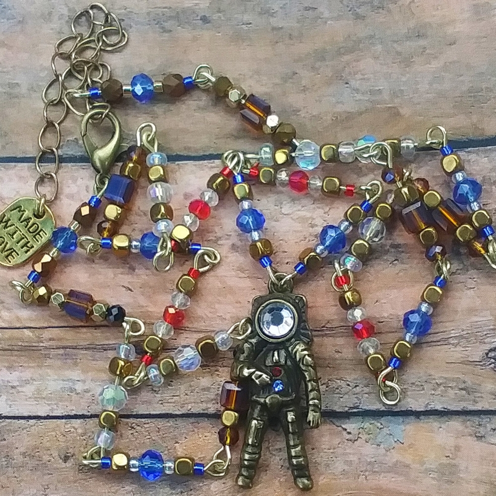 Astronaut Necklace